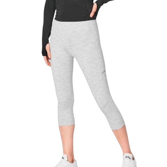 LULULEMON ATHLETICA Speed Up Crop 'Full-On Luxtreme  21" Size 4 - Picture 1 of 4